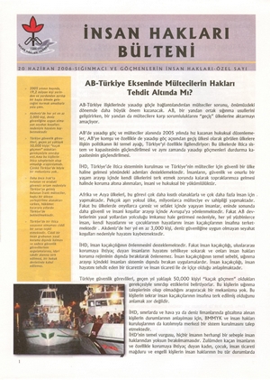 World Refugee Day June 20-Issue 2006