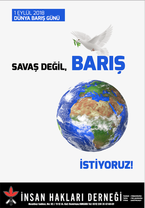 IHD WORLD PEACE DAY POSTER III