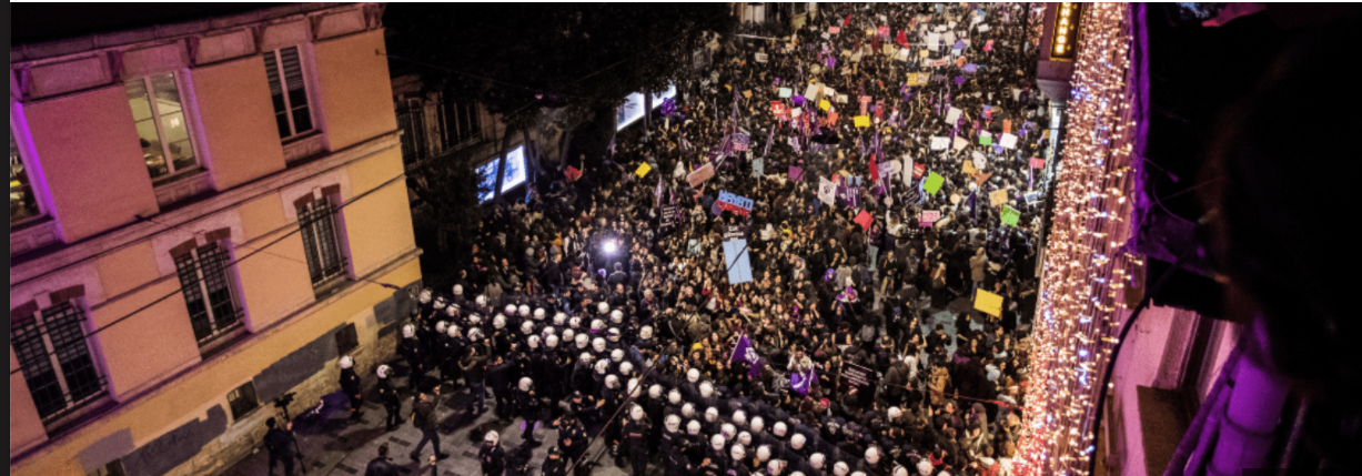 İHD-Observatory Report: Freedom of assembly under attack as women demonstrate for their rights
