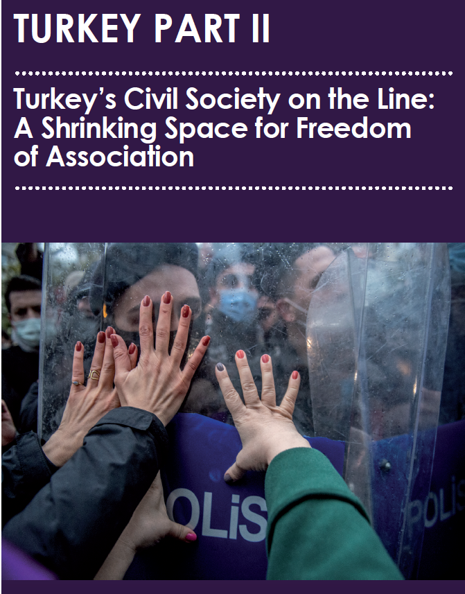 OBS-İHD Report- Turkey's Civil Society on the Line: A Shrinking Space for Freedom of Association