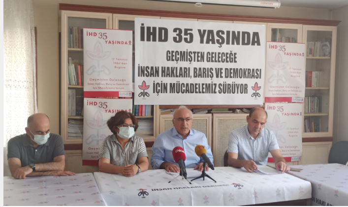 İHD Working for Human Rights, Democracy and Peace for 35 Years