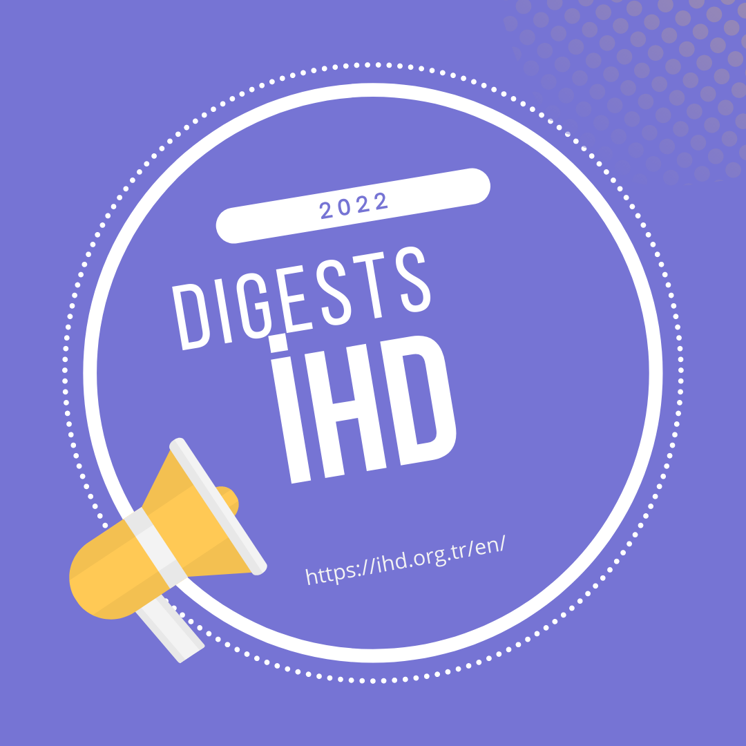 İHD September-October 2022 Digest