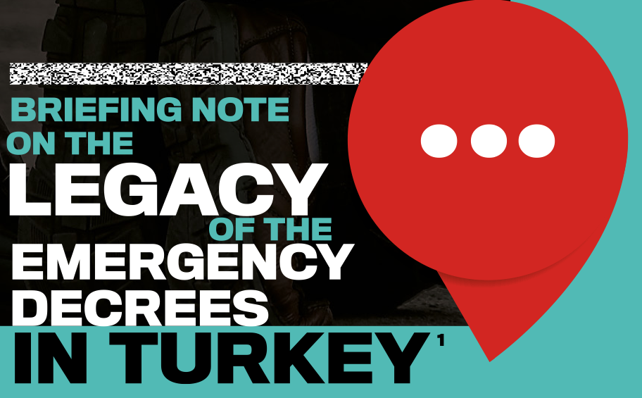 OMCT Briefing: Emergency Decrees and Their Impact on Rights and Freedoms in Turkey