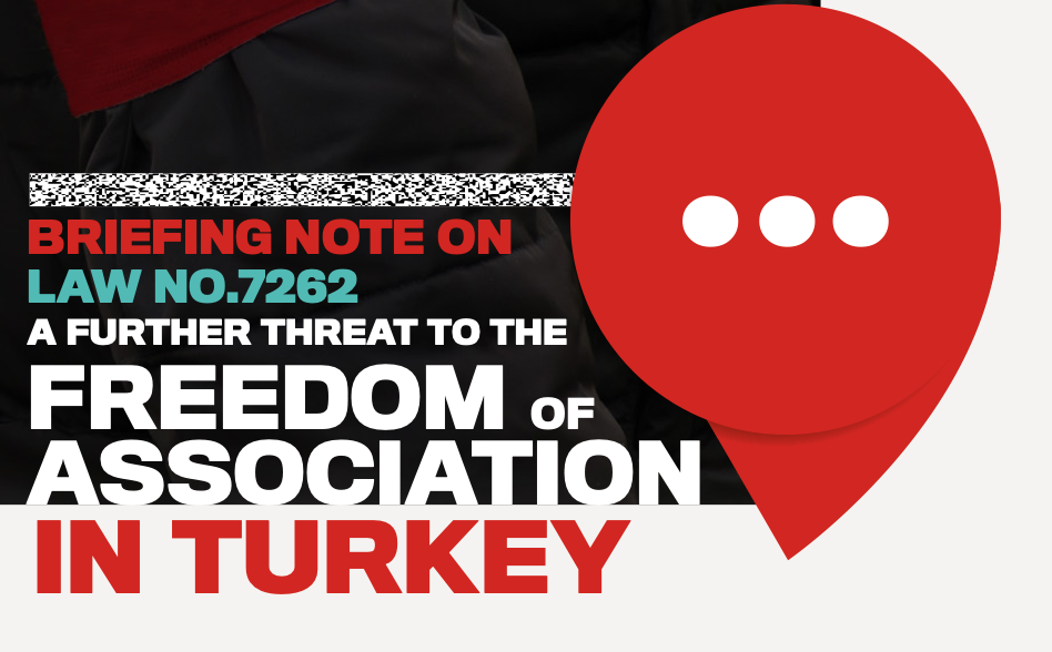 OMCT Briefing Note: Ongoing Threats to Freedom of Association in Turkey