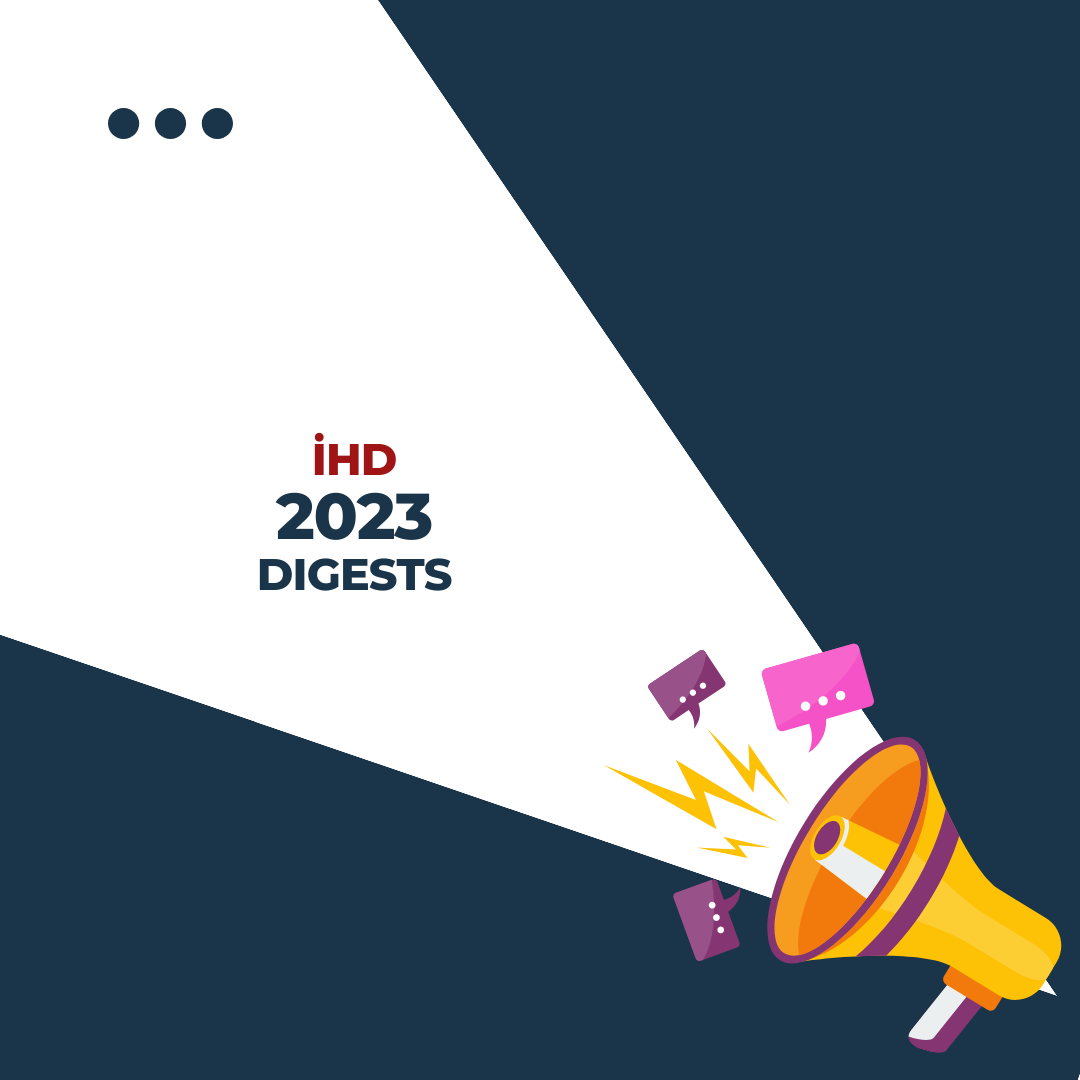 İHD July-August 2023 Digest