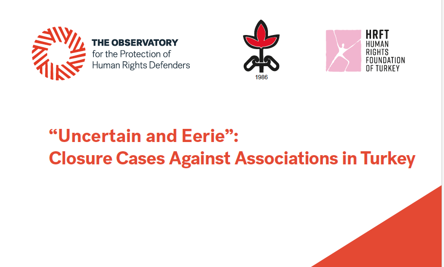 New Report: Closure Cases against Associations in Turkey