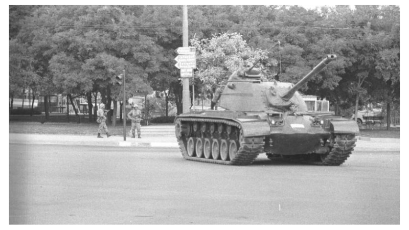 No to coup d'état, no to authoritarianism!