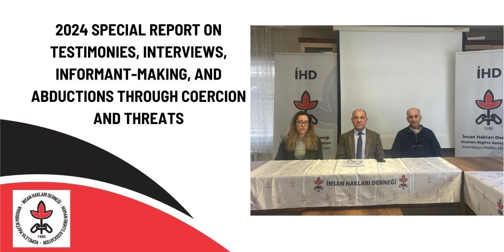 2024 special report on testimonies, interviews, informant-making and abductions through coercion and threats