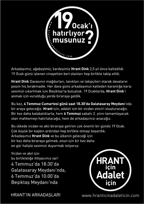 Hrant İçin Vicdan Zinciri