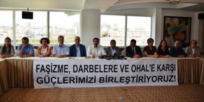 Faşizme, Darbelere Ve OHAL’e Karşı Güçlerimizi Birleştiriyoruz
