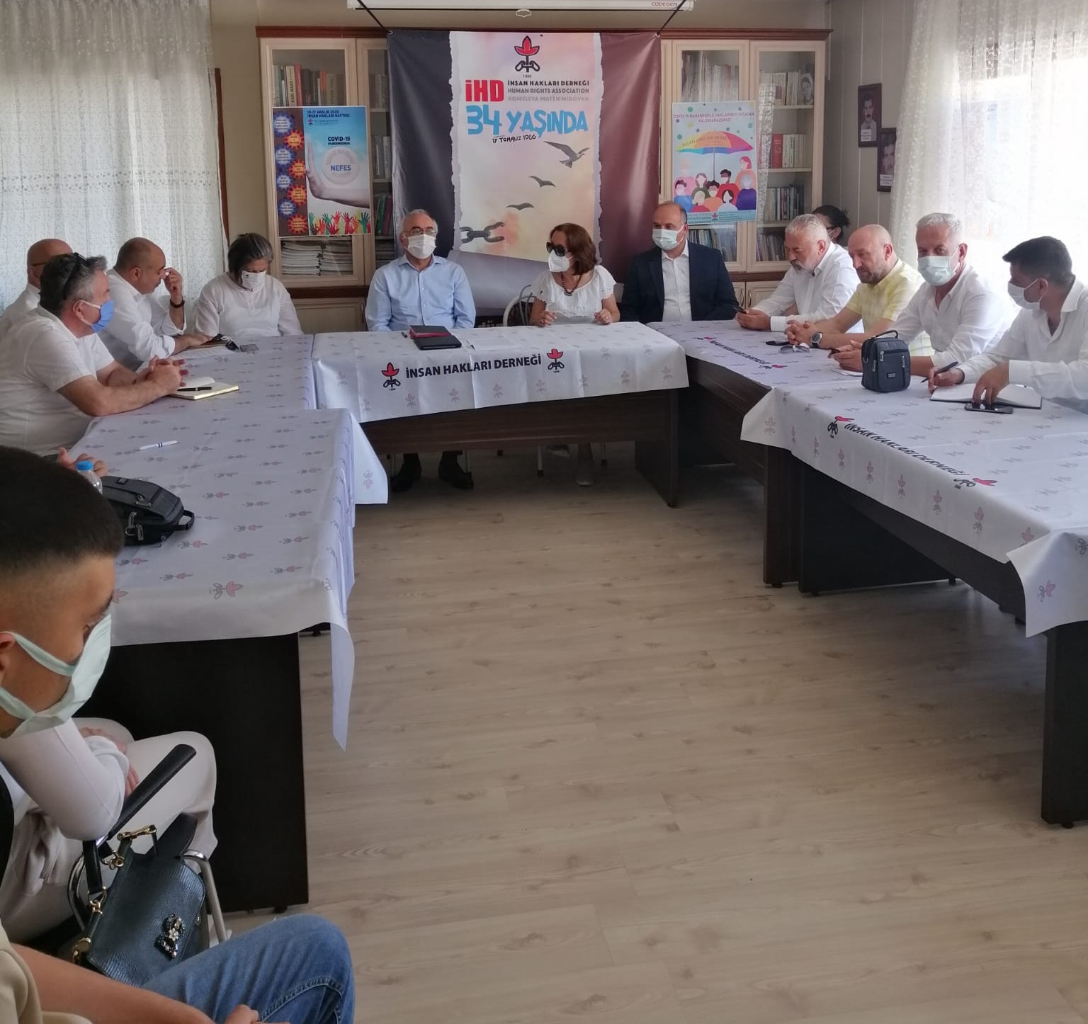 Gelecek Partisi'nden İHD Genel Merkezi'ne Ziyaret