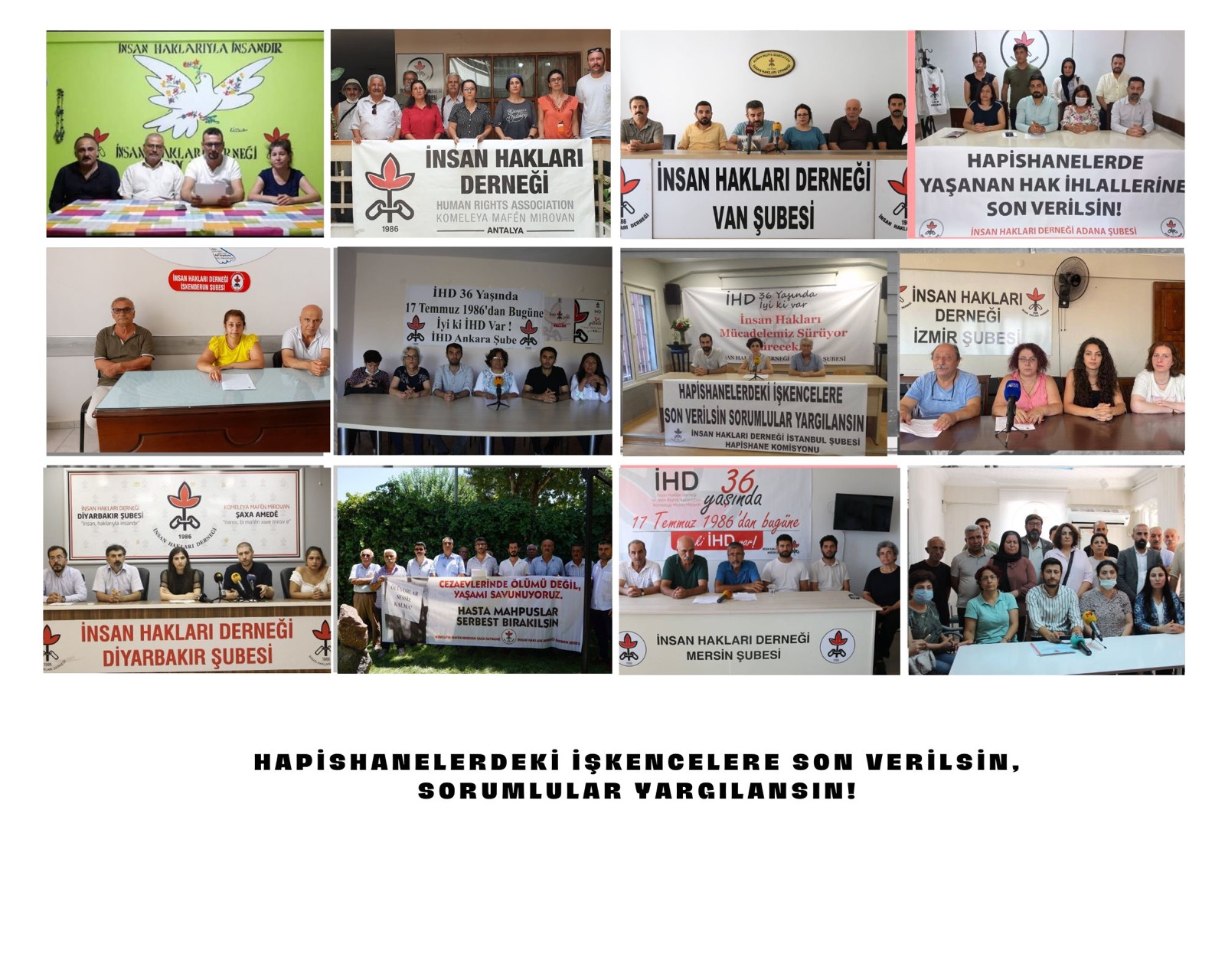 Hapishanelerdeki İşkencelere Son Verilsin, Sorumlular Yargılansın!