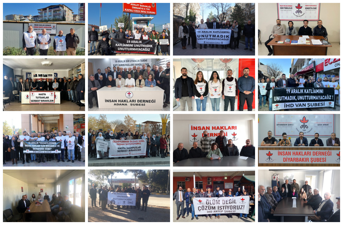 19 Aralık Katliamını Unutmadık, Unutturmayacağız!
